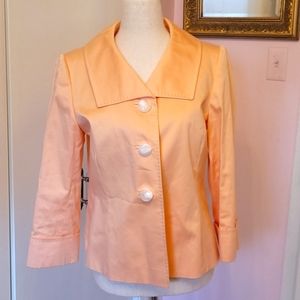 ALEX MARIE peach blazer